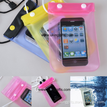 PVC Waterproof Mobile Cover with Mobile Phone Case